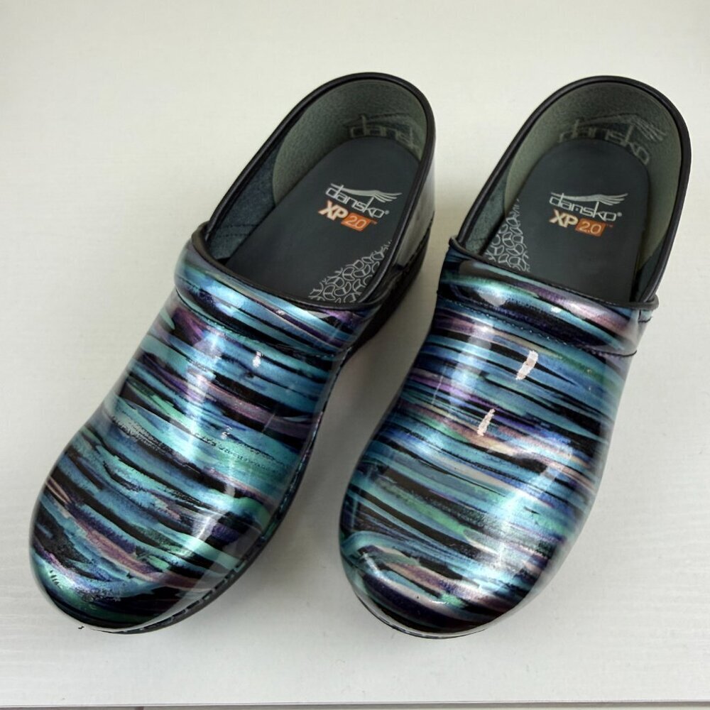 Dansko XP 2.0 Paint Stroke Clogs
